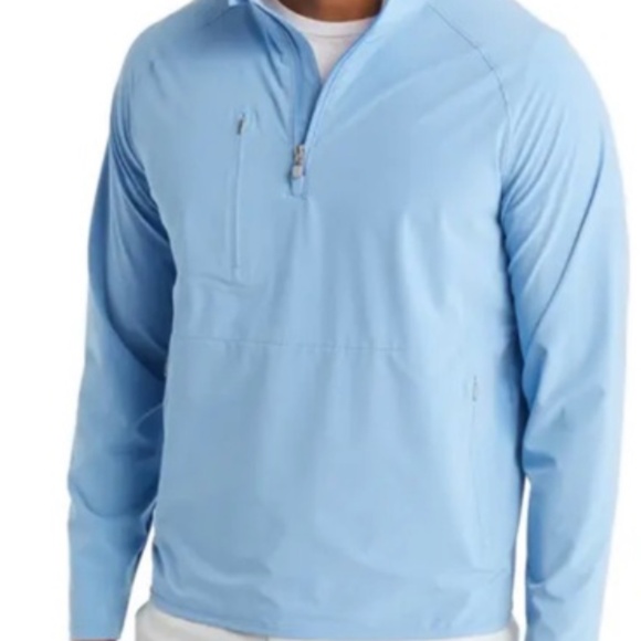 Peter Millar Crown Crafted Flex Adapt Half Zip Pullover - Size Large